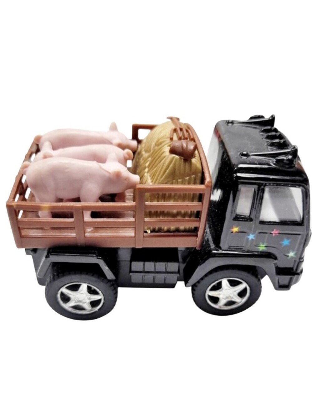 Kinsfun pull-back diecast farm truck